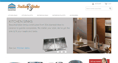 Desktop Screenshot of italiansinks.com